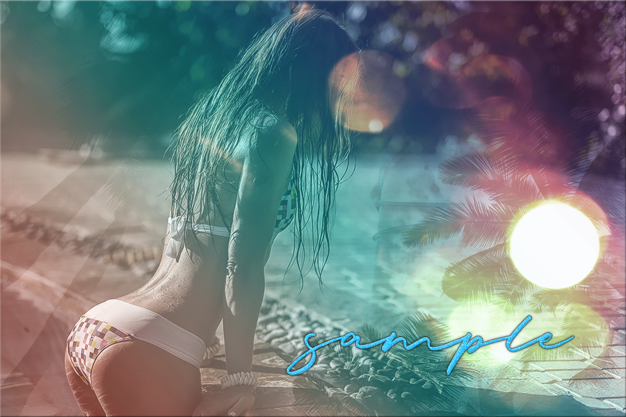 PREMADE #37
RAINBOW POOL SIDE
