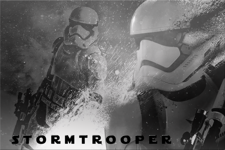 PREMADE #18
STORMTROOPER [BLACK AND WHITE]
