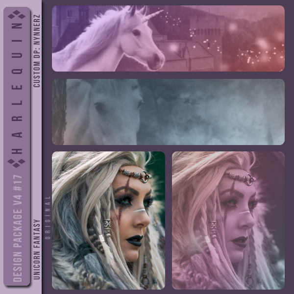 DESIGN PACKAGE V4 #017 [UNICORN FANTASY]
(CUSTOM DESIGN PACK 2022: NYNNERZ)
