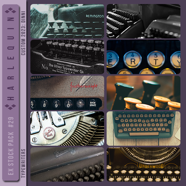 EXCLUSIVE STOCK PACK #029 [TYPEWRITERS]
