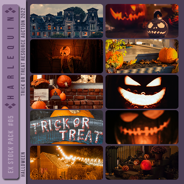 EXCLUSIVE STOCK PACK #005 [HALLOWEEN]
(TRICK OR TREAT RESOURCE AUCTION 2023)
