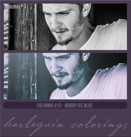 COLORING #013 [MOODY ICE BLUE]
