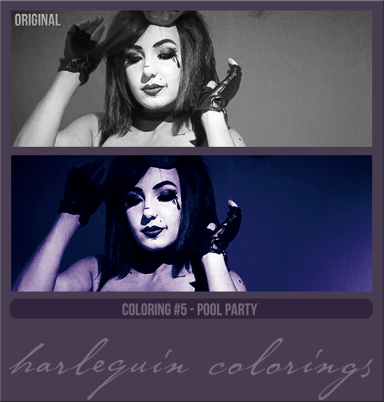 COLORING #005   [POOL PARTY]
