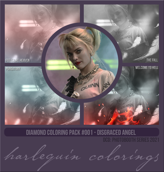 DIAMOND COLORING PACK #001 [DISGRACED ANGEL]
