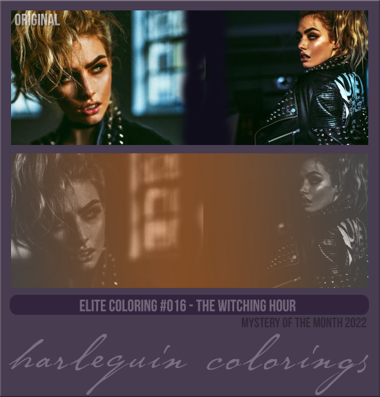 ELITE COLORING #016 [THE WITCHING HOUR]
MYSTERY OF THE MONTH 2022
