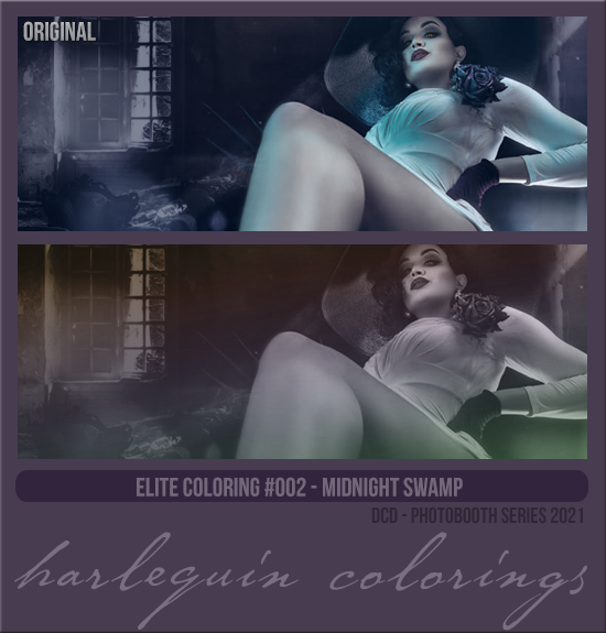 ELITE COLORING #002 [MIDNIGHT SWAMP]
PHOTOBOOTH 2021
