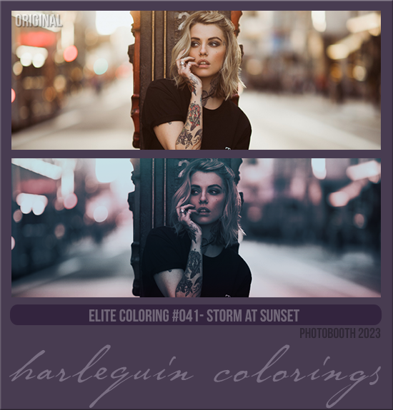 ELITE COLORING #041 [STORM AT SUNSET]
PHOTOBOOTH 2023
AVAILABLE NOVEMBER 1ST 2024
