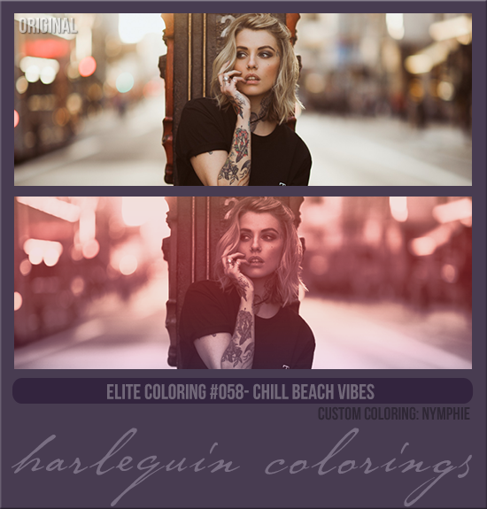 ELITE COLORING #058 [CHILL BEACH VIBES]
CUSTOM COLORING: NYMPHIE 2023
AVAILABLE MAY 1ST 2024
