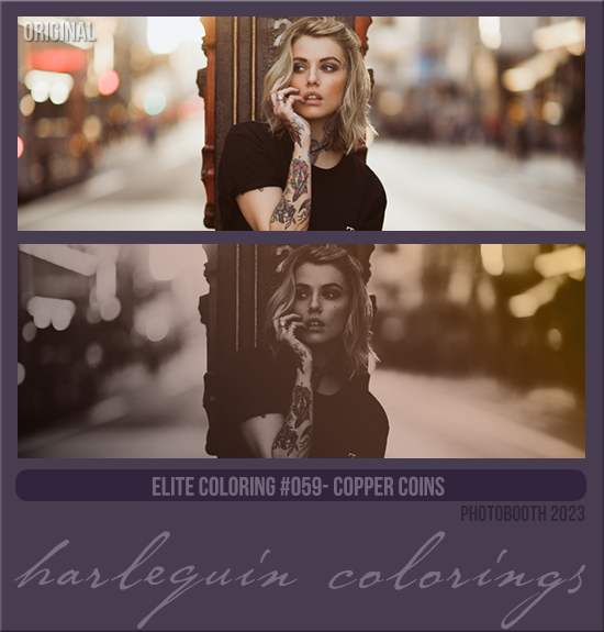 ELITE COLORING #059 [COPPER COINS]
PHOTOBOOTH 2023 
AVAILABLE NOVEMBER 1ST 2024
