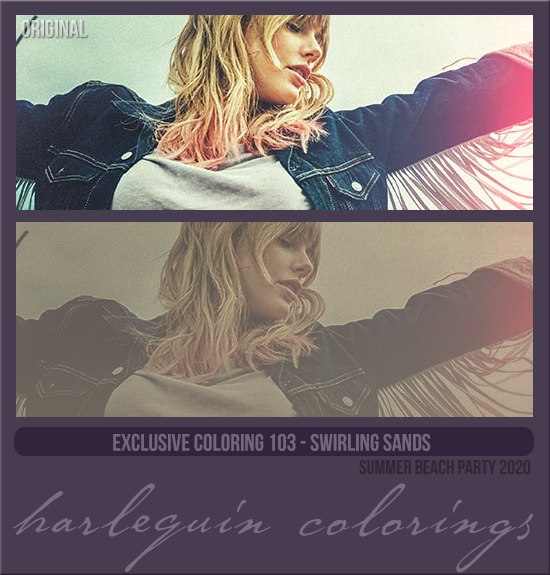 EXCLUSIVE COLORING #103  [SWIRLING SANDS]
