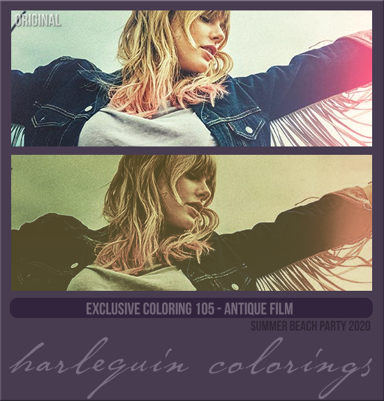 EXCLUSIVE COLORING #105  [ANTIQUE FILM]
