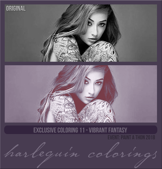 EXCLUSIVE COLORING #011  [VIBRANT FANTASY]
