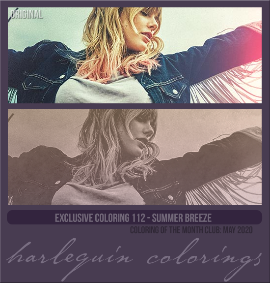 EXCLUSIVE COLORING #112  [SUMMER BREEZE]
