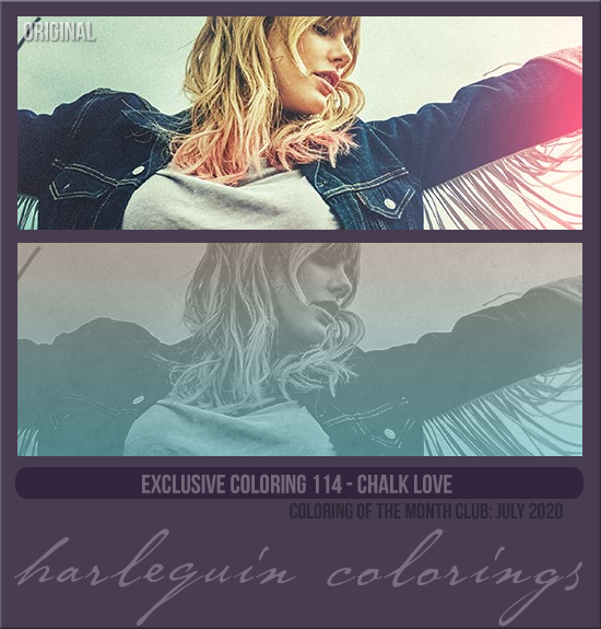 EXCLUSIVE COLORING #114  [CHALK LOVE]
