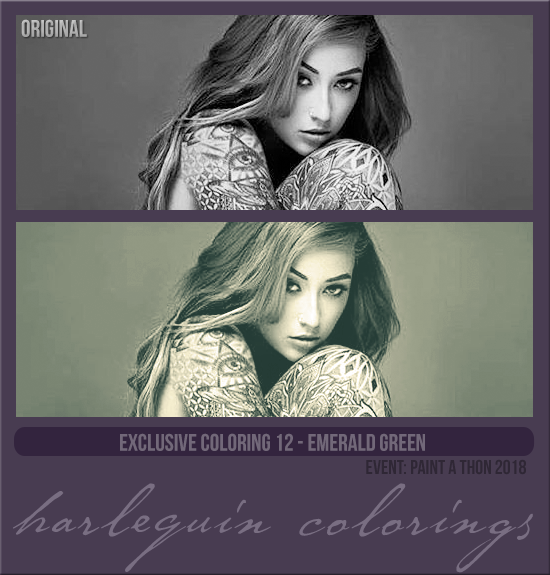 EXCLUSIVE COLORING #012  [EMERALD GREEN]
