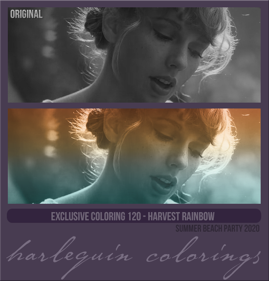 EXCLUSIVE COLORING #120 [HARVEST RAINBOW]
