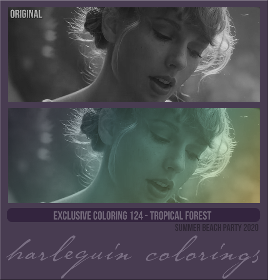 EXCLUSIVE COLORING #124 [TROPICAL FOREST]
