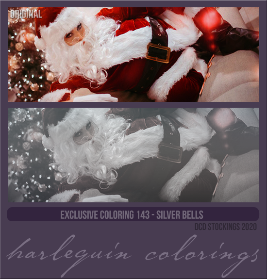 EXCLUSIVE COLORING #143  [SILVER BELLS]
