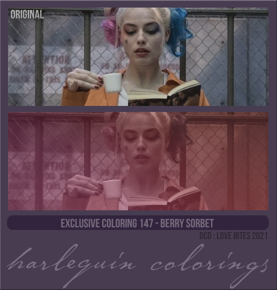 EXCLUSIVE COLORING #147  [BERRY SORBET]
