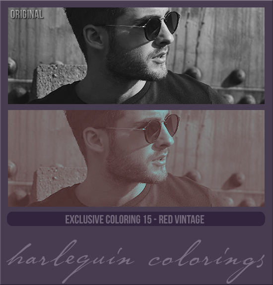 EXCLUSIVE COLORING #015  [RED VINTAGE]
