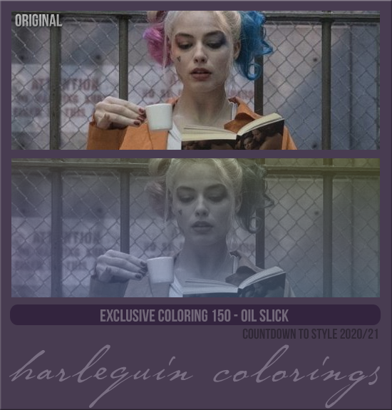 EXCLUSIVE COLORING #150  [OIL SLICK]
