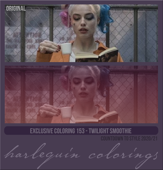 EXCLUSIVE COLORING #153  [TWILIGHT SMOOTHIE]
