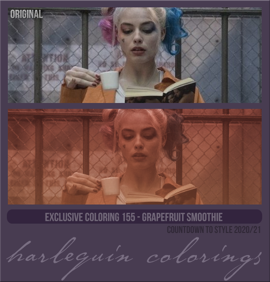 EXCLUSIVE COLORING #155  [GRAPEFRUIT SMOOTHIE]
