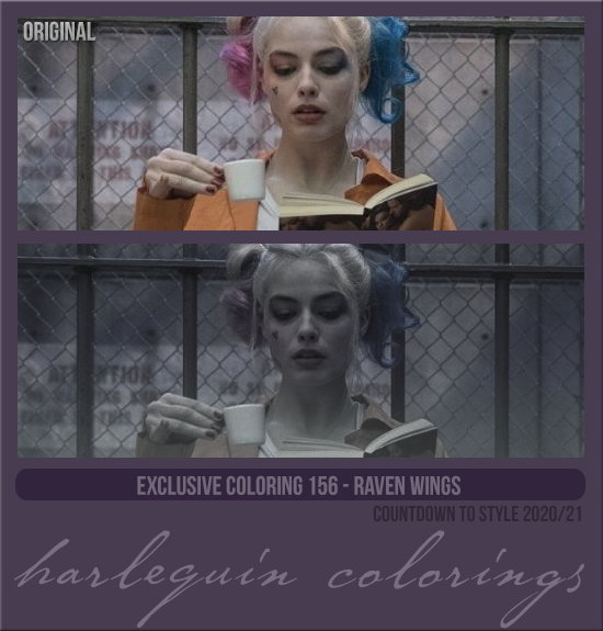 EXCLUSIVE COLORING #156  [RAVEN WINGS]
