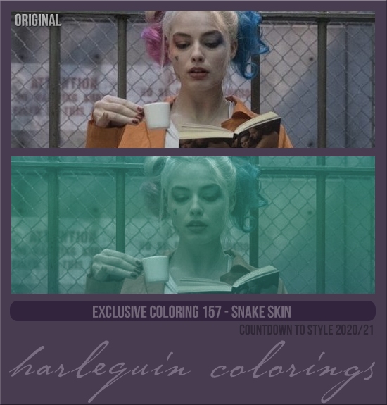 EXCLUSIVE COLORING #157  [SNAKE SKIN] 
