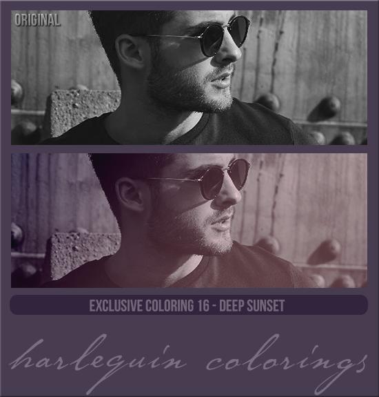 EXCLUSIVE COLORING #016  [DEEP SUNSET]
