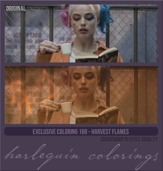 EXCLUSIVE COLORING #160  [HARVEST FLAMES]
