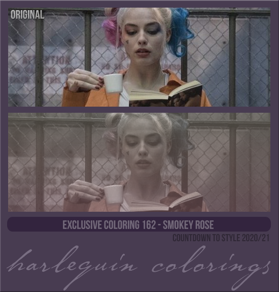 EXCLUSIVE COLORING #162  [SMOKEY ROSE]
