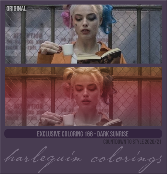 EXCLUSIVE COLORING #166  [DARK SUNRISE]
