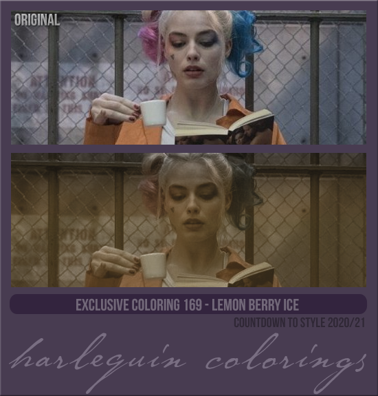 EXCLUSIVE COLORING #169  [LEMON BERRY ICE]
