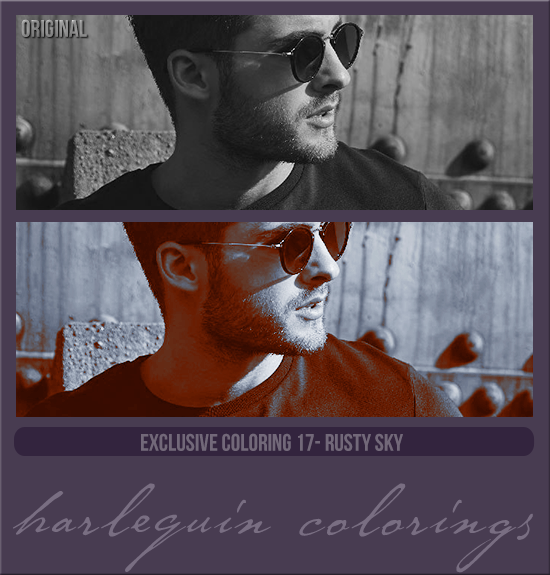 EXCLUSIVE COLORING #017  [RUSTY SKY]
