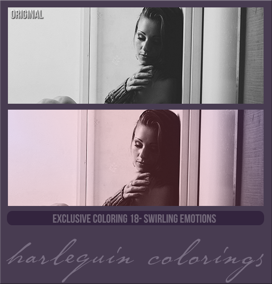 EXCLUSIVE COLORING #018  [SWIRLING EMOTIONS]
