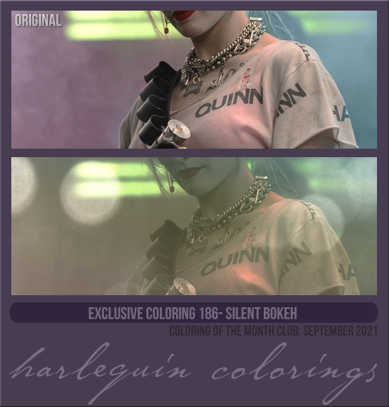 EXCLUSIVE COLORING #186 [SILENT BOKEH]
