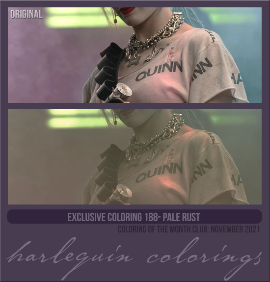 EXCLUSIVE COLORING #188 [PALE RUST]
