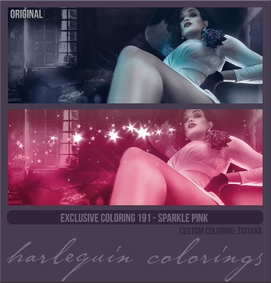 EXCLUSIVE COLORING #191 [SPARKLE PINK]
