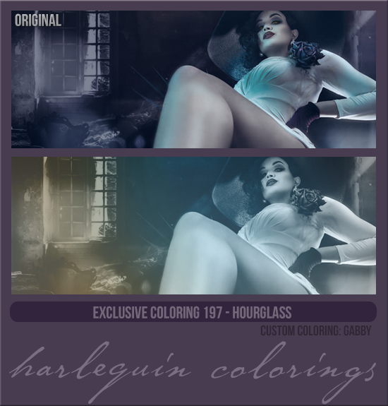 EXCLUSIVE COLORING #197 [HOURGLASS]
