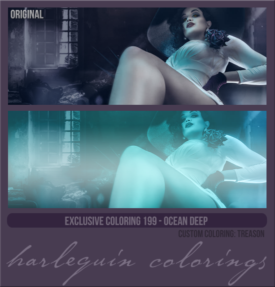 EXCLUSIVE COLORING #199 [OCEAN DEEP]
