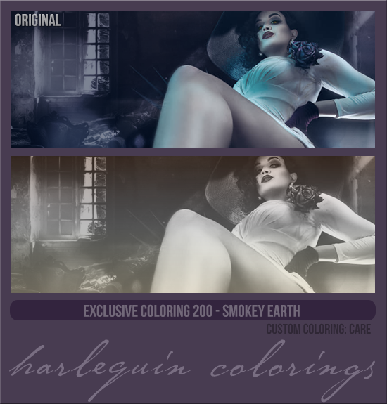 EXCLUSIVE COLORING #200 [SMOKEY EARTH]
