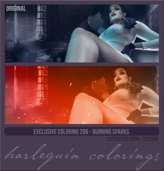 EXCLUSIVE COLORING #206 [BURNING SPARKS]
