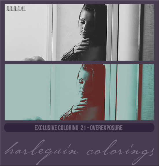 EXCLUSIVE COLORING #021  [OVEREXPOSURE]
