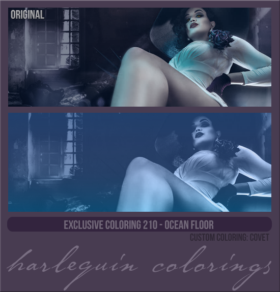 EXCLUSIVE COLORING #210 [OCEAN FLOOR]
