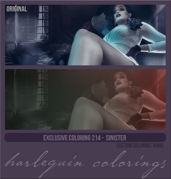 EXCLUSIVE COLORING #214 [SINISTER]
