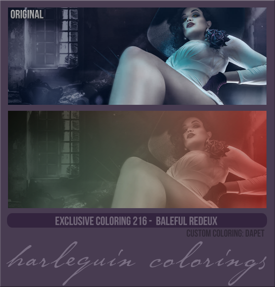 EXCLUSIVE COLORING #216 [BALEFUL REDEUX]
