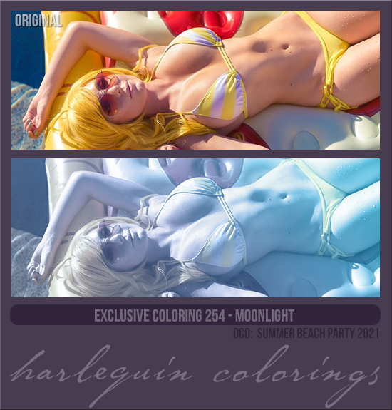 EXCLUSIVE COLORING #254 [MOONLIGHT]
(SUMMER BEACH PARTY 2021)
