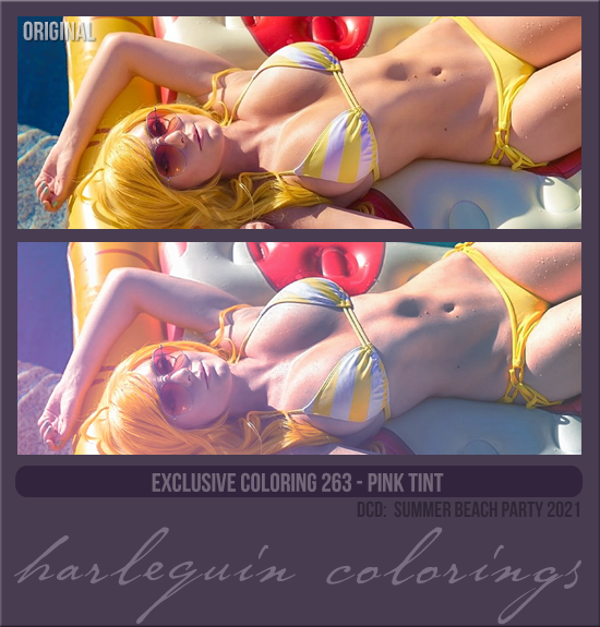 EXCLUSIVE COLORING #263 [PINK TINT]
(SUMMER BEACH PARTY 2021)
