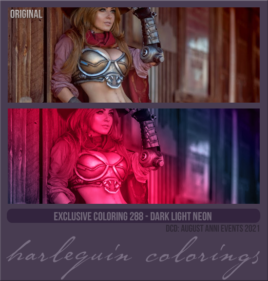 EXCLUSIVE COLORING #288 [DARK LIGHT NEON]
